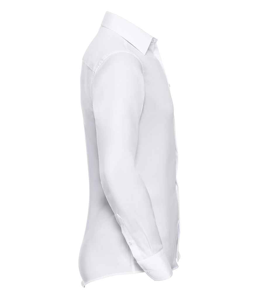 Russell Collection - Long Sleeve Tailored Ultimate Non-Iron Shirt - Pierre Francis