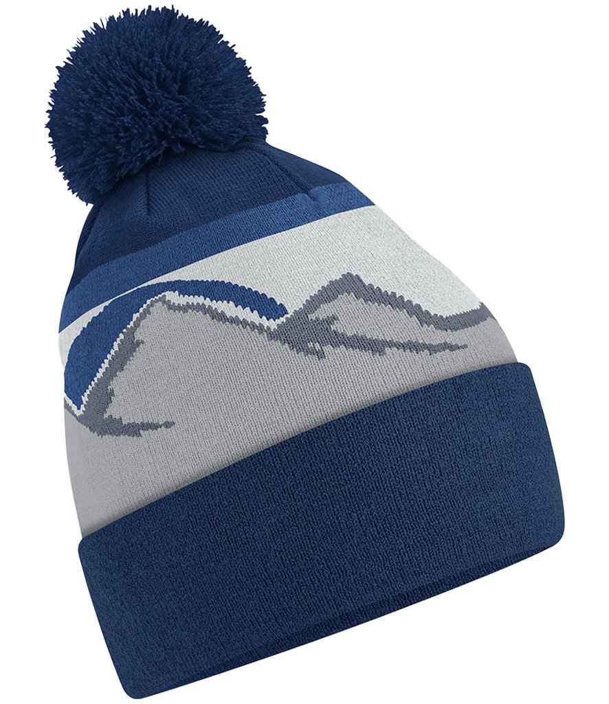Beechfield - Mountain Peaks Pom Pom Beanie