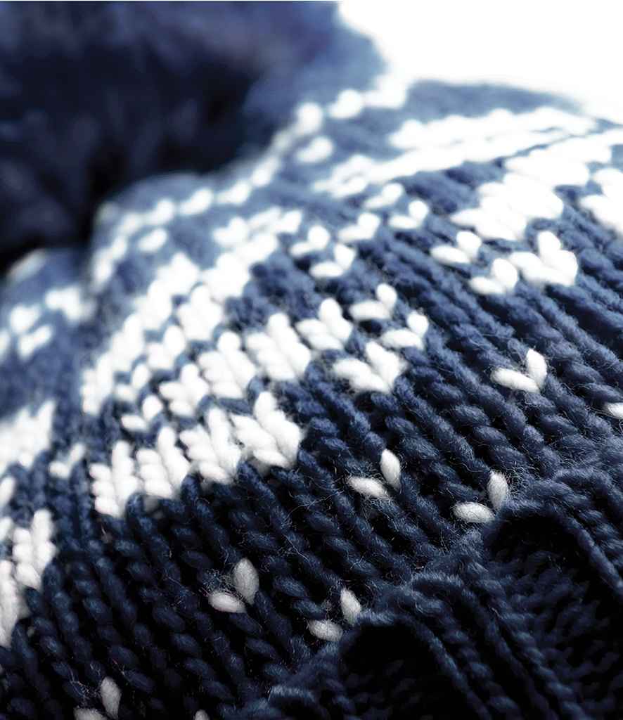 Beechfield - Fair Isle Snowstar® Beanie - Pierre Francis
