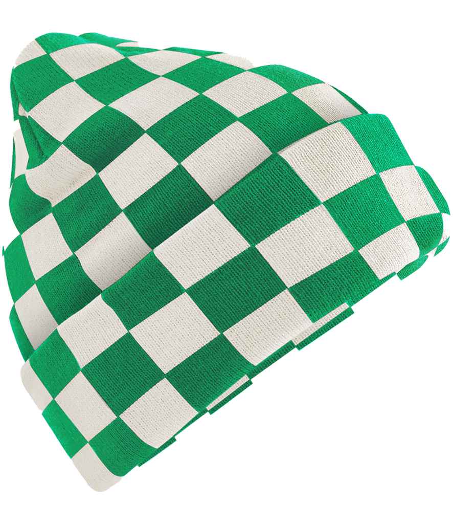 Beechfield - Checkerboard Beanie - BB531 BI/AL ONE