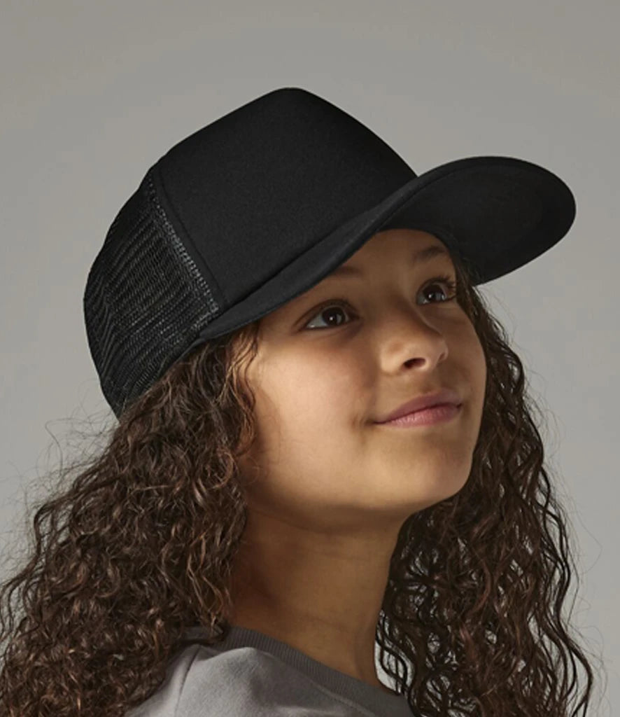 Beechfield - Kids Vintage Snapback Trucker Cap