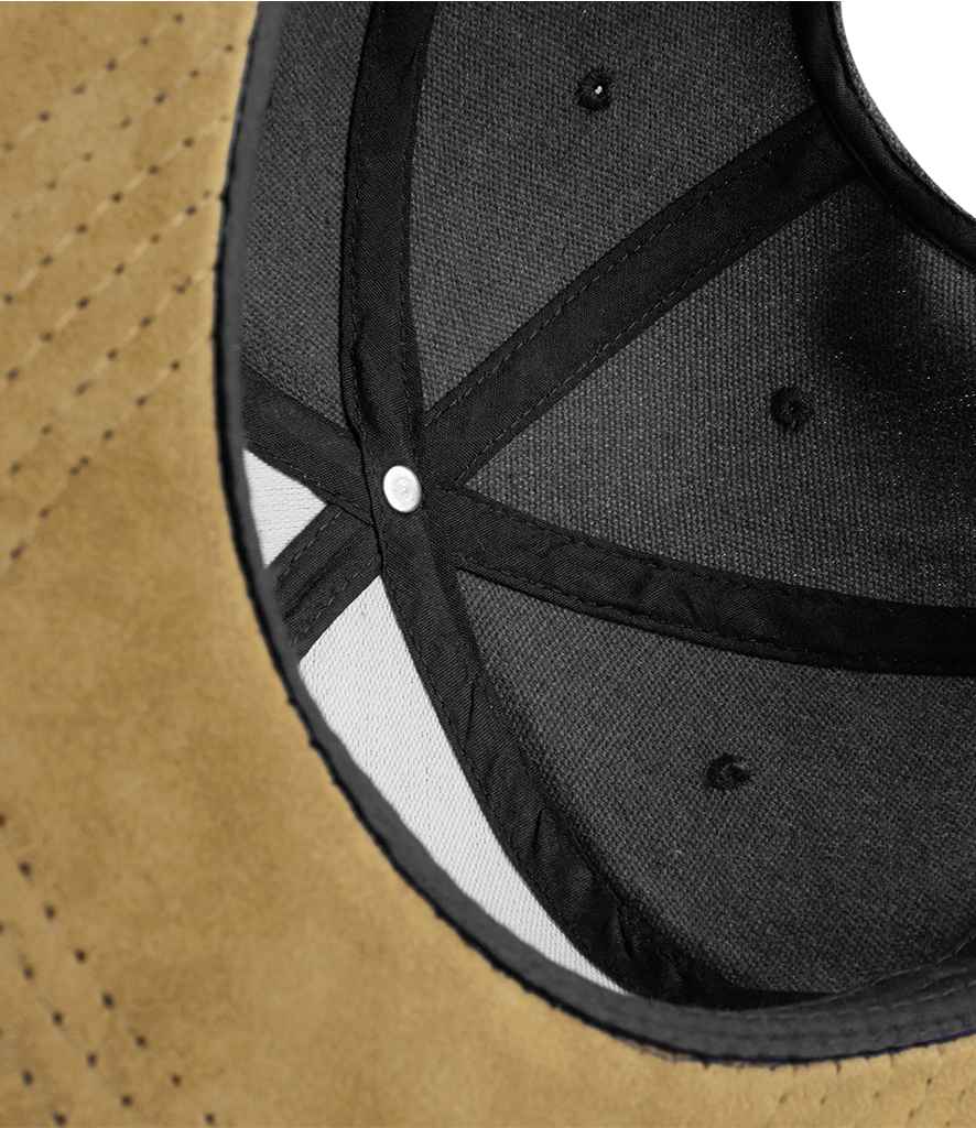 Beechfield - Suede Peak Snapback Cap - Pierre Francis