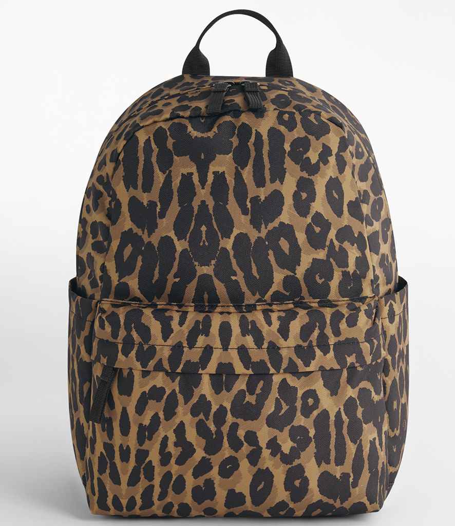BagBase - Leopard Print Mini Backpack - BG195S LPD ONE