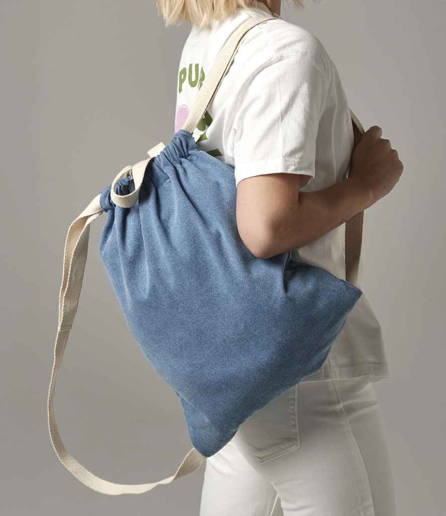 BagBase - Denim Gymsac