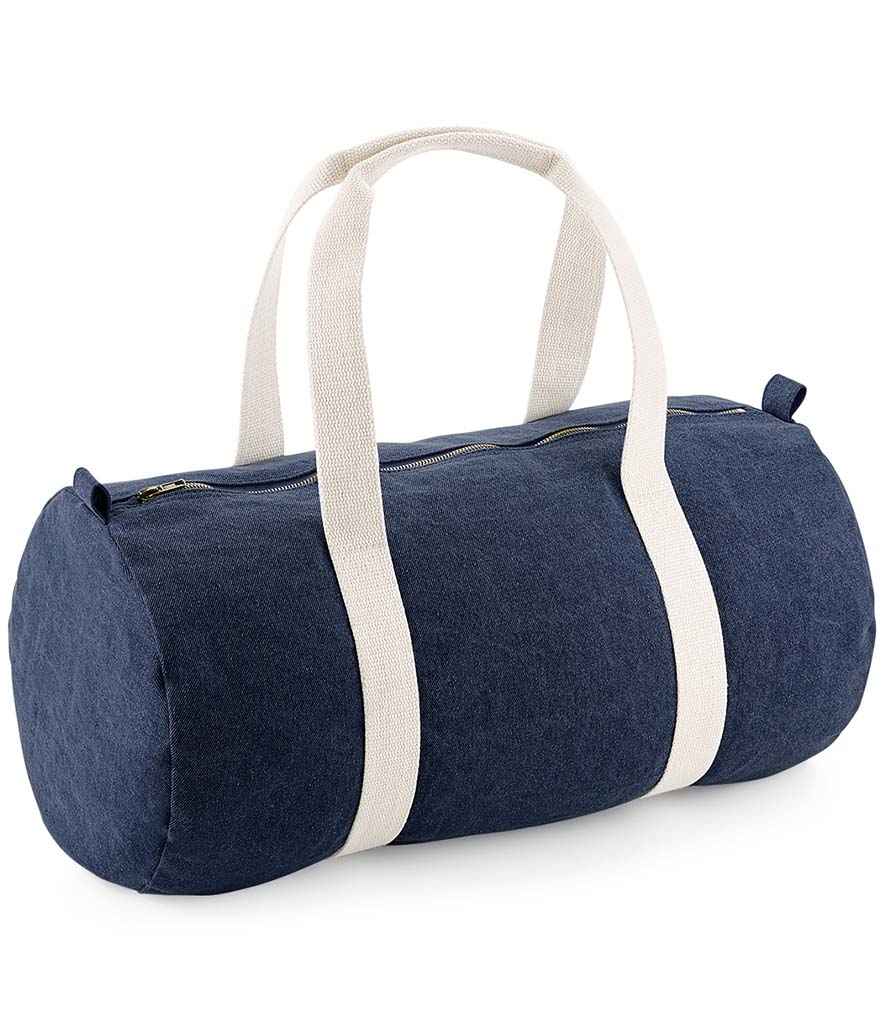 BagBase - Denim Barrel Bag