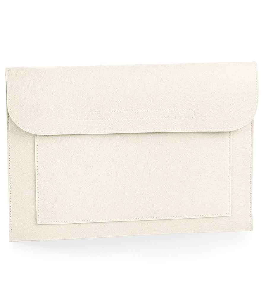 BagBase - Felt Laptop/Document Slip - BG726 BLK ONE