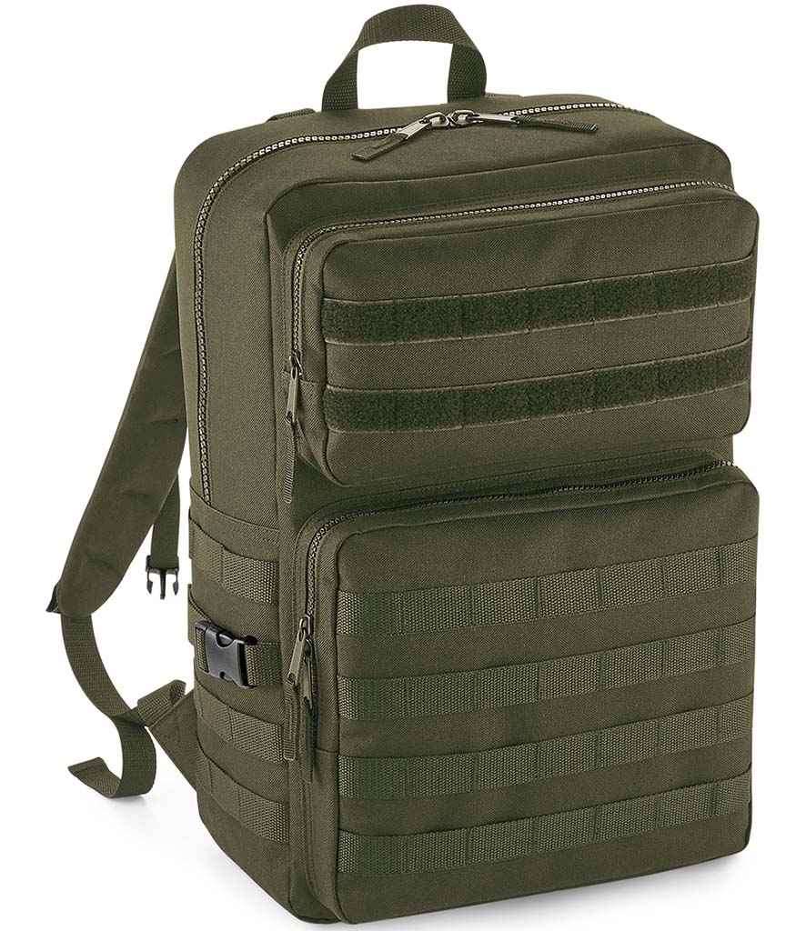 BagBase - MOLLE Tactical Backpack - BG848 BLK ONE