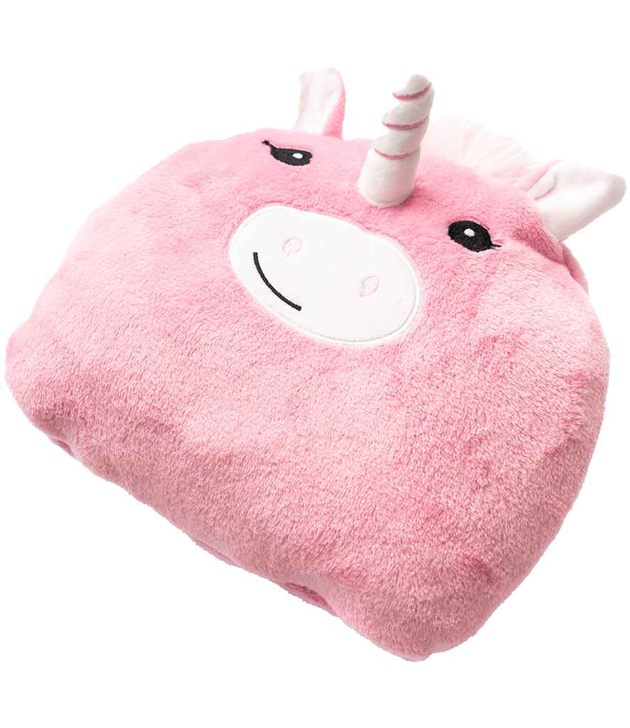 Brand Lab - Kids Character Cushion Hooded Blanket - Pierre Francis