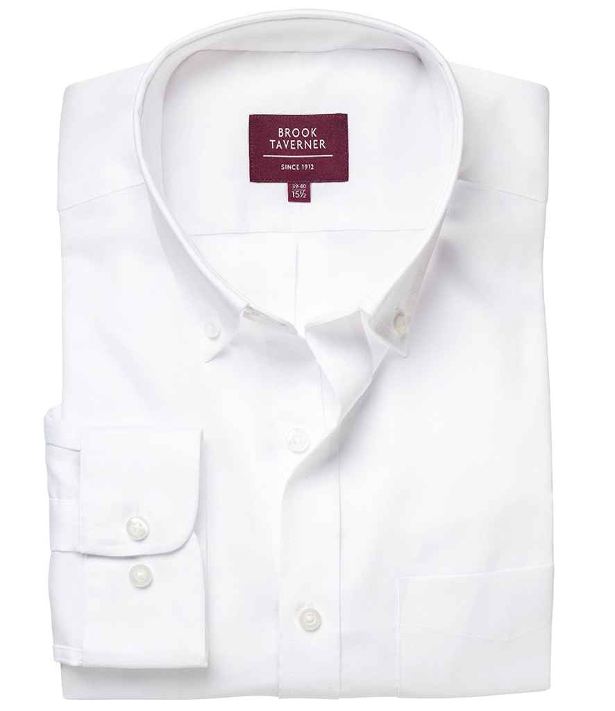 Brook Taverner - Whistler Long Sleeve Oxford Shirt - BK588 SKY 15