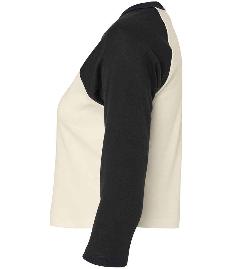 Bella - Ladies Micro Rib 3/4 Raglan Baby T-Shirt - Pierre Francis