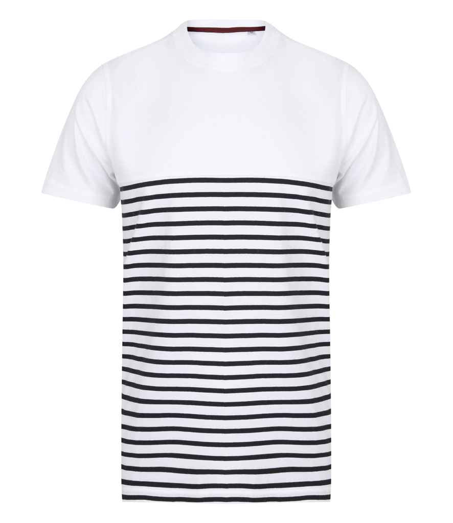 Front Row - Unisex Breton Striped T-Shirt