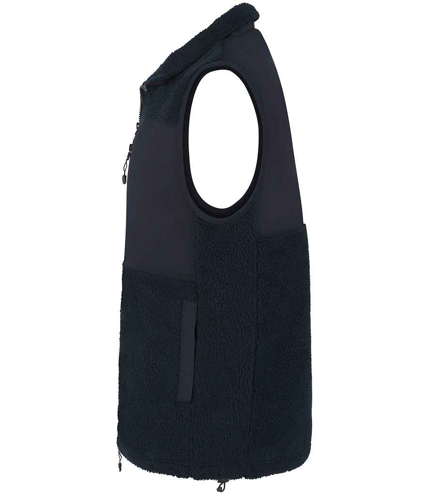 Front Row - Recycled Sherpa Gilet - Pierre Francis