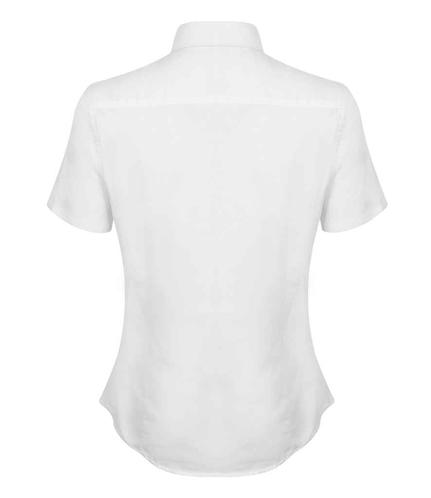 Henbury - Ladies Modern Short Sleeve Regular Fit Oxford Shirt - Pierre Francis