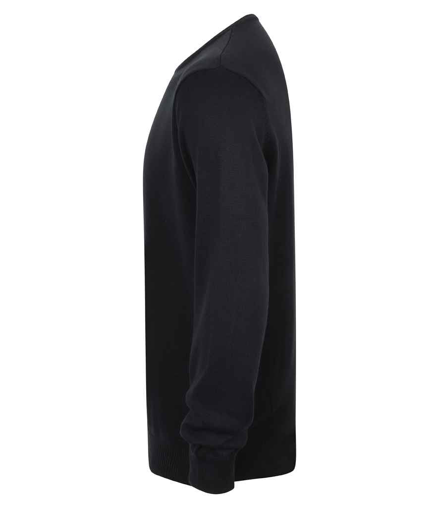 Henbury - Lightweight Cotton Acrylic Crew Neck Sweater - Pierre Francis