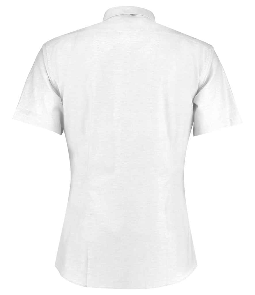 Kustom Kit - Short Sleeve Slim Fit Oxford Shirt - Pierre Francis