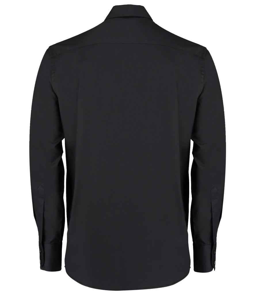 Kustom Kit - Premium Long Sleeve Tailored Oxford Shirt - Pierre Francis