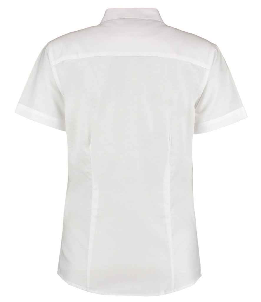 Kustom Kit - Ladies Short Sleeve Tailored Workwear Oxford Shirt - Pierre Francis