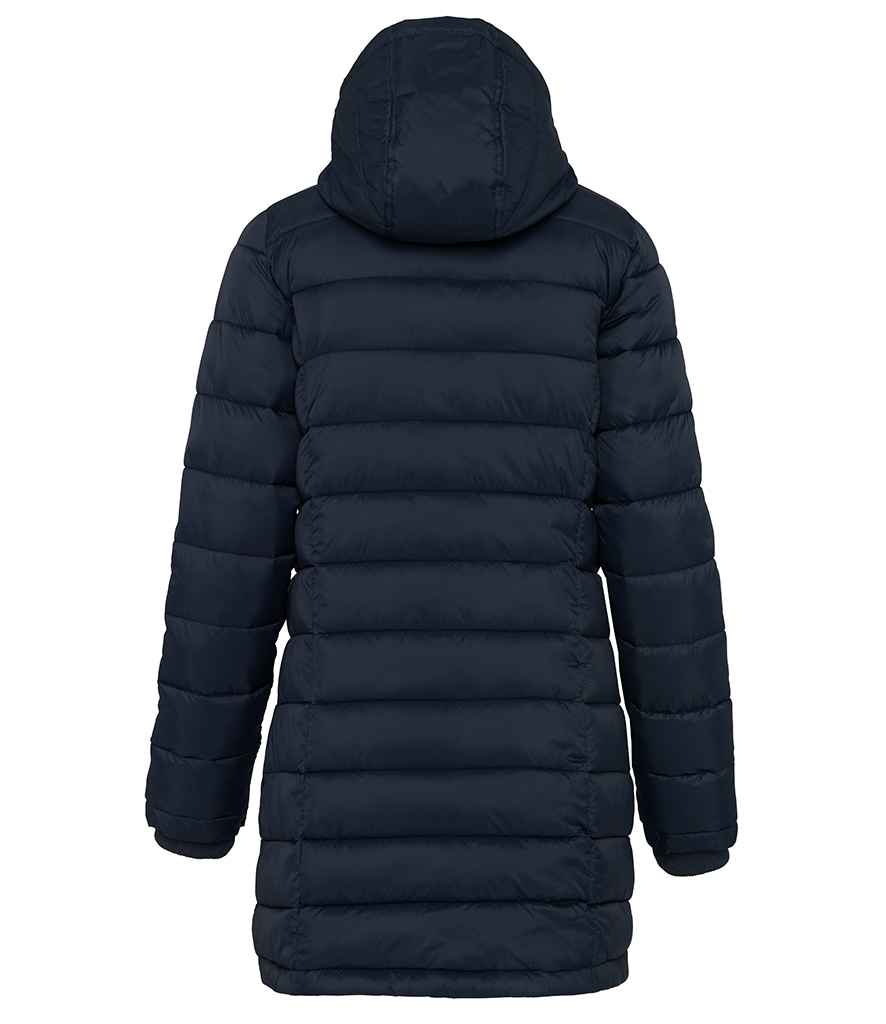 Kariban - Ladies Lightweight Long Padded Parka Jacket - Pierre Francis