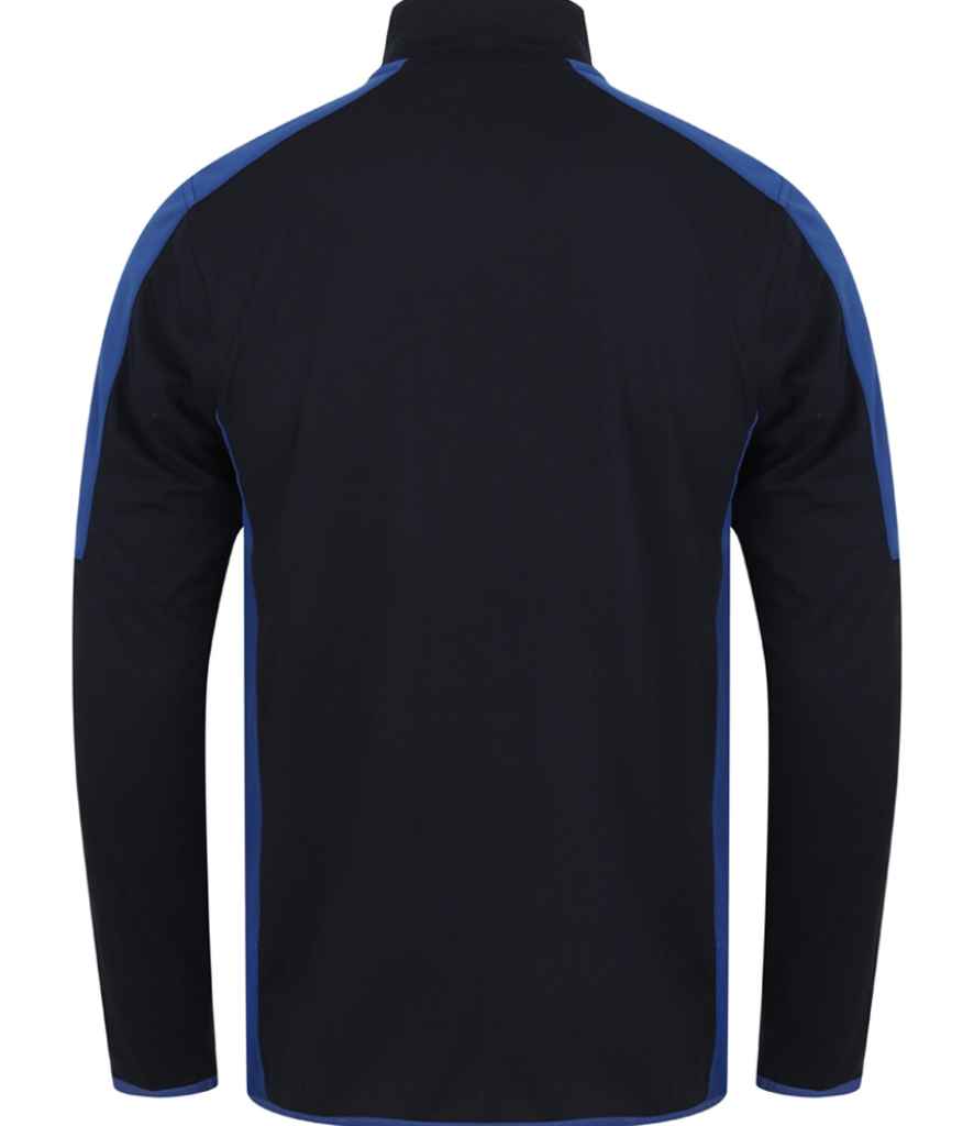 Finden and Hales - Contrast Zip Neck Midlayer Top - Pierre Francis