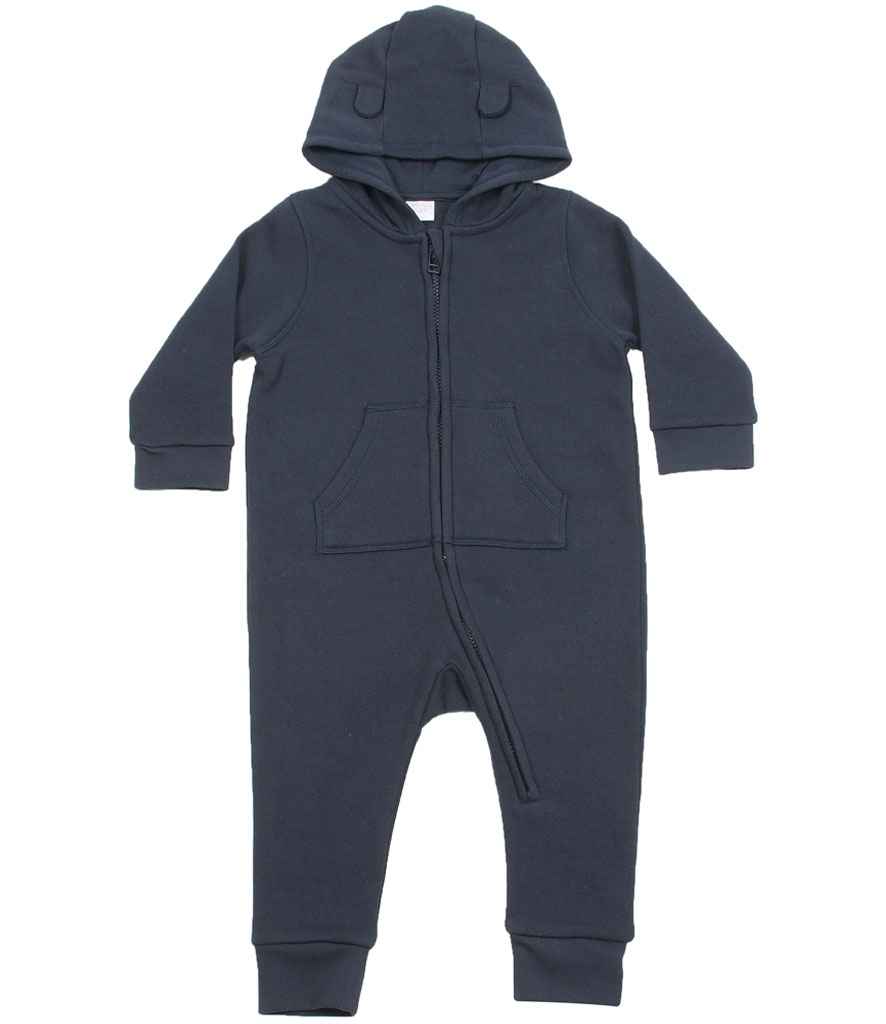 Larkwood - Baby / Toddler Fleece All In One - LW70T NAV 6-12