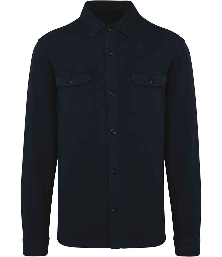 Native Spirit - Faded Brushed Fleece Overshirt