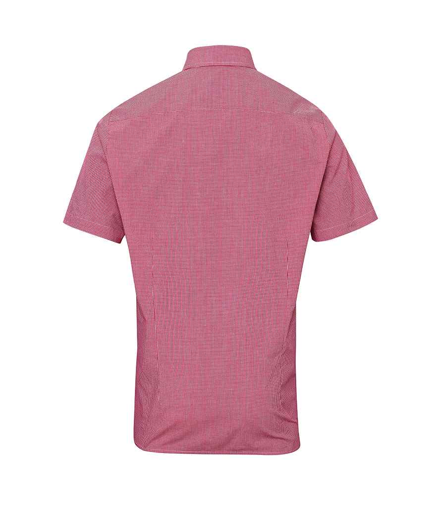 Premier - Gingham Short Sleeve Shirt - Pierre Francis