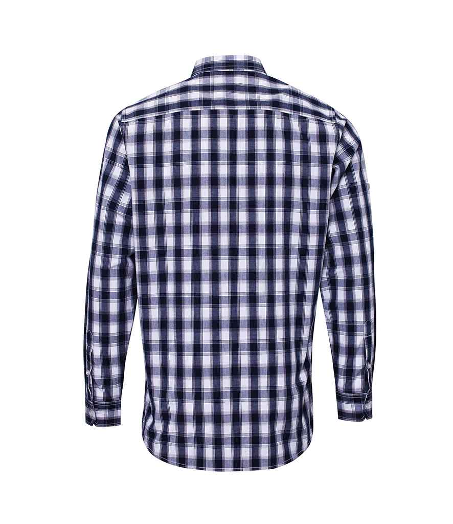 Premier - Mulligan Check Long Sleeve Shirt - Pierre Francis