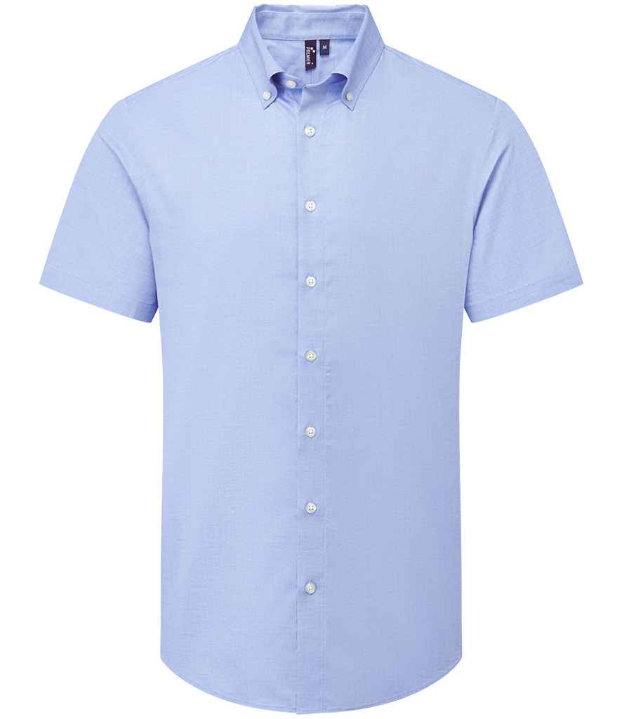 Premier - Supreme Short Sleeve Oxford Shirt - PR286 OXB L