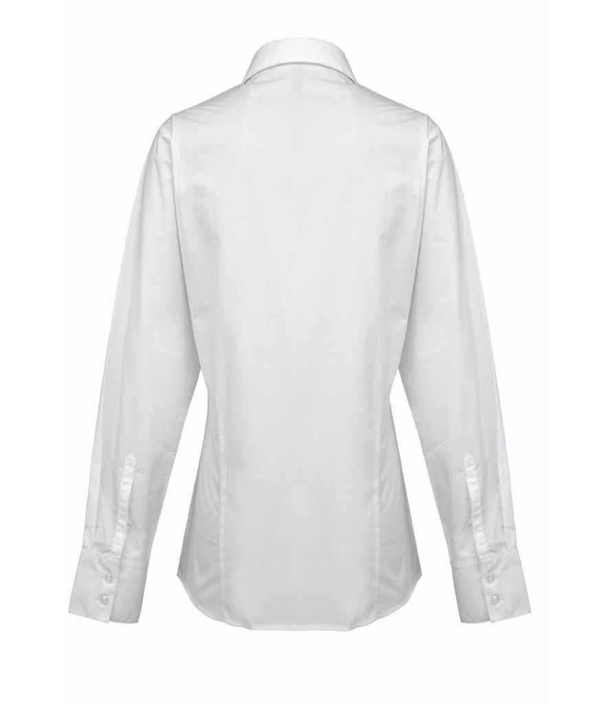 Premier - Ladies Supreme Long Sleeve Poplin Shirt - Pierre Francis