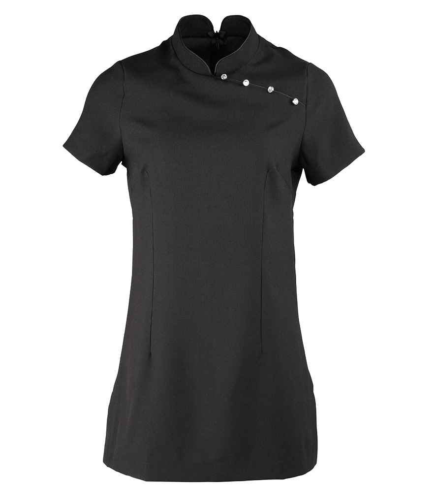Premier - Ladies Mika Short Sleeve Tunic - PR681 BLK 6