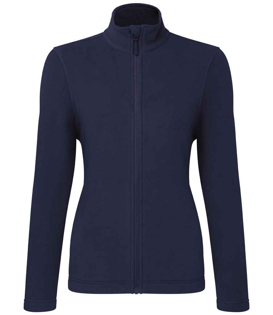 Premier - Ladies Recyclight® Full Zip Micro Fleece Jacket - PR832 BLK XS