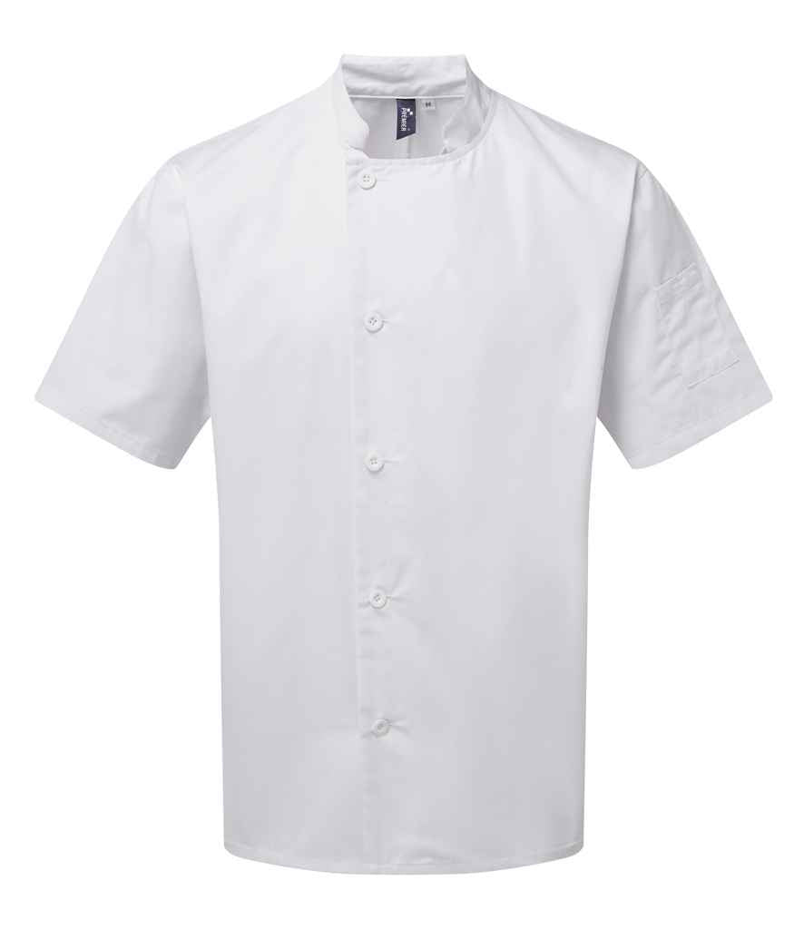 Premier - Essential Short Sleeve Chef's Jacket