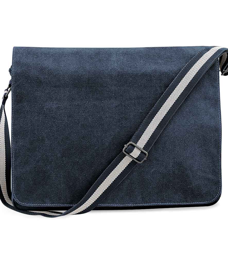 Quadra - Vintage Canvas Despatch Bag - QD610 VON ONE