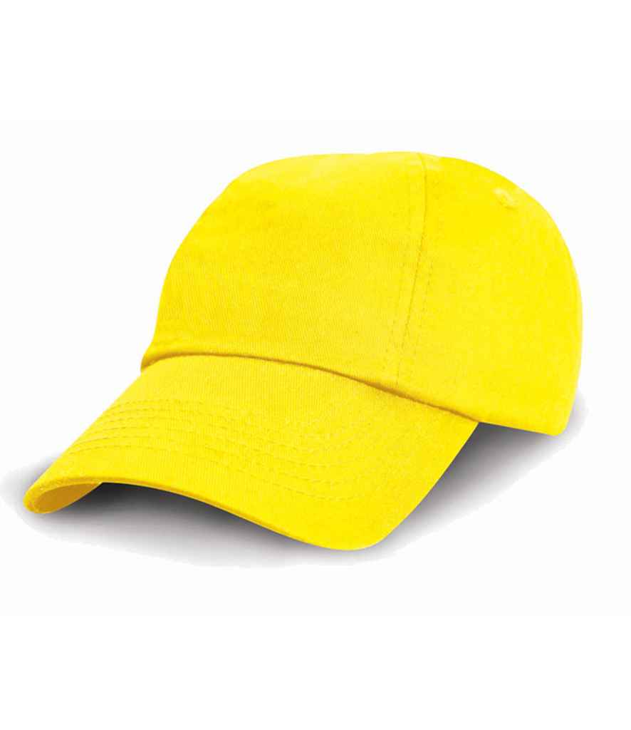 Result - Kids Low Profile Cotton Cap - RC018B BLK ONE
