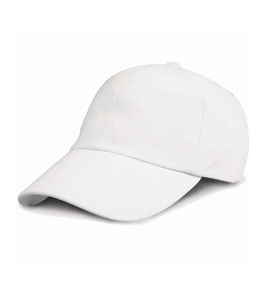 Result - Low Profile Heavy Brushed Cotton Cap - RC024 WHI ONE