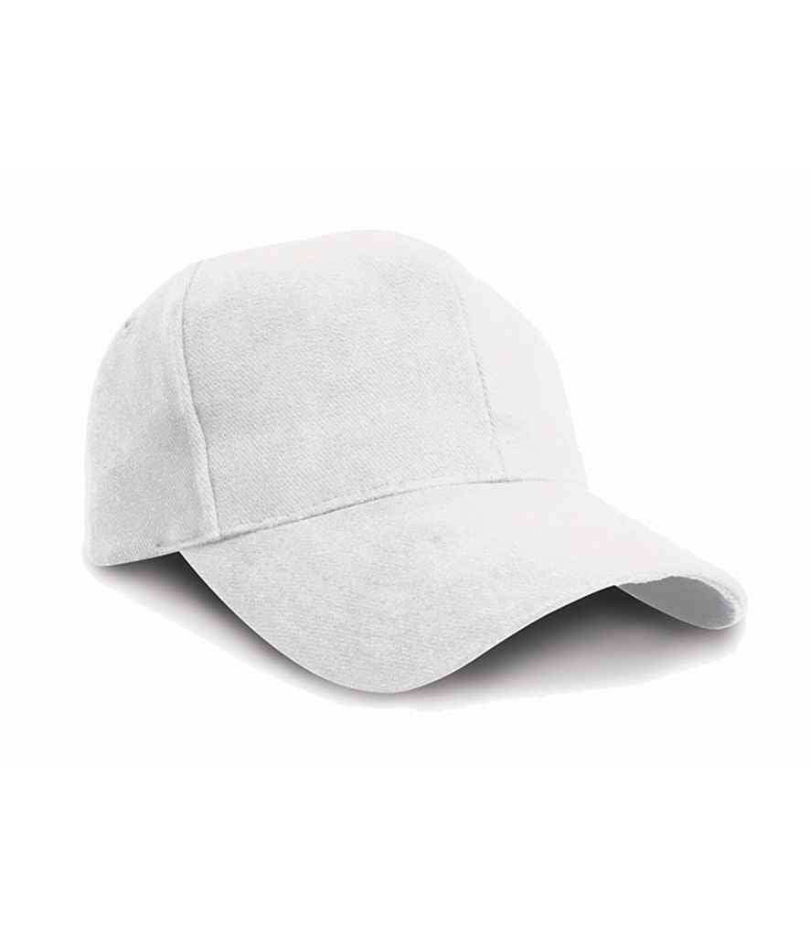 Result - Pro-Style Heavy Brushed Cotton Cap - RC025 WHI ONE