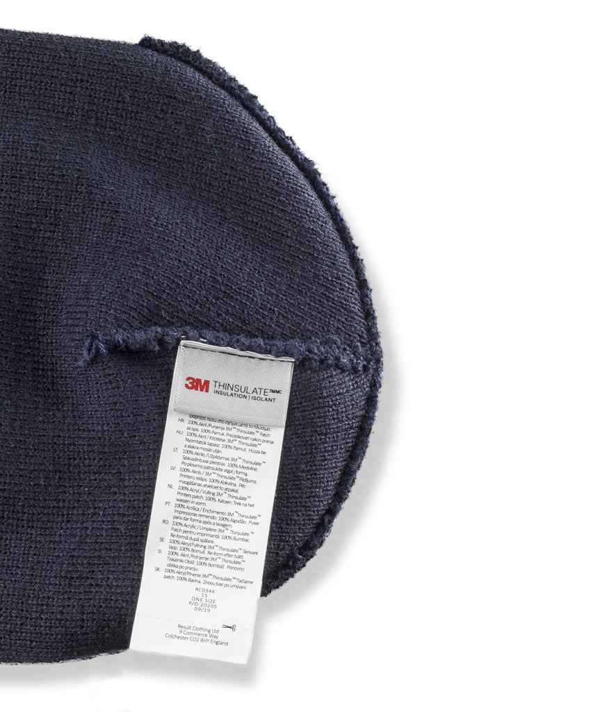 Result - Double Knit Thinsulate™ Printers Beanie - Pierre Francis