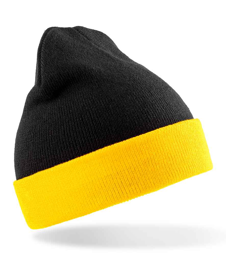 Result - Genuine Recycled Black Compass Beanie - Pierre Francis