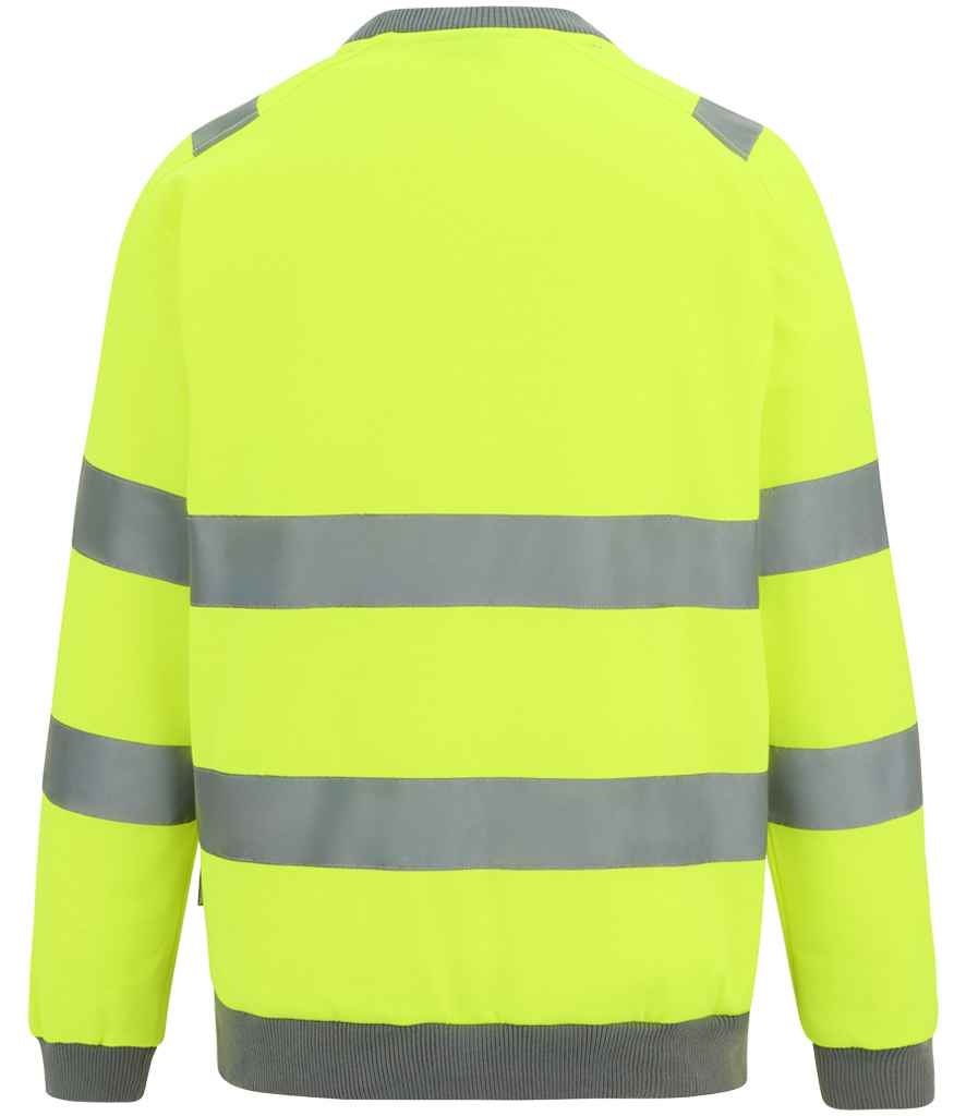 Regatta - High Visibility Pro Contract Crew Neck Sweatshirt - Pierre Francis