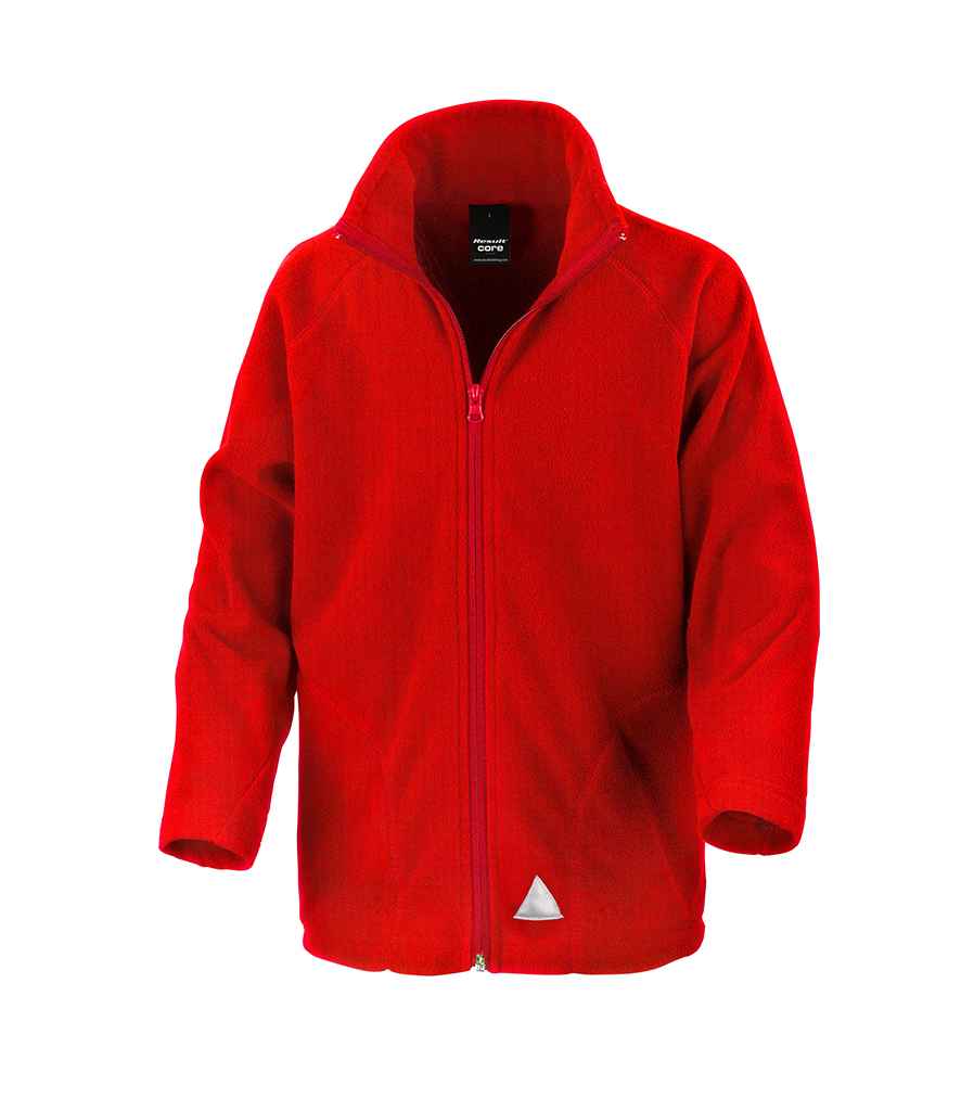 Result - Core Kids/Youths Micro Fleece Jacket - Pierre Francis