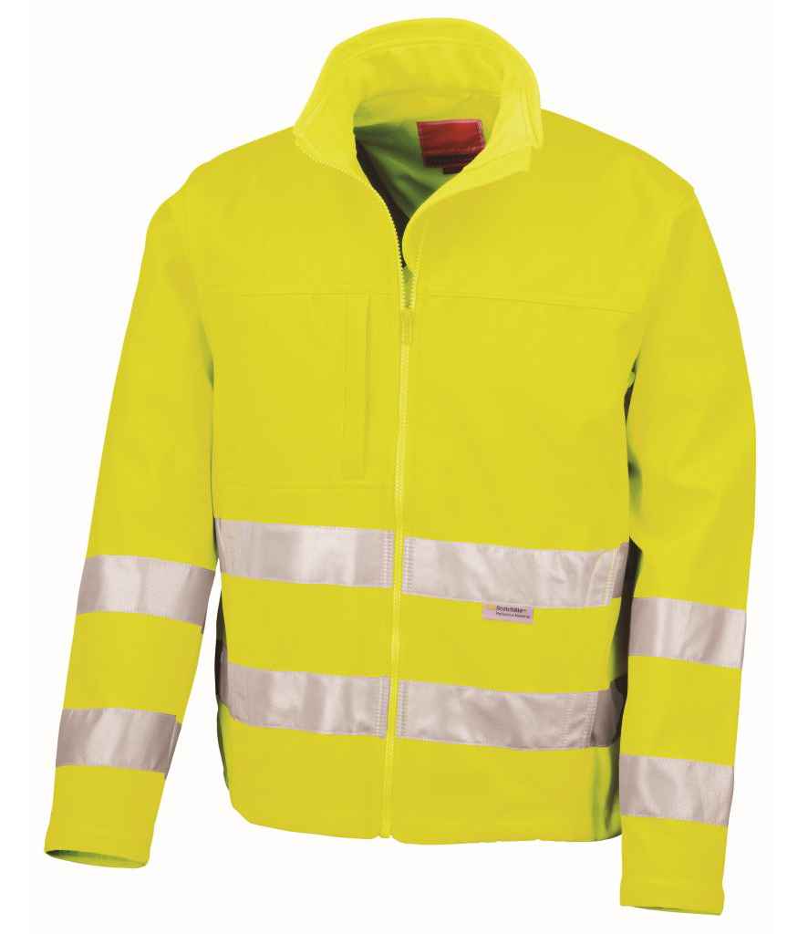 Result - Safe-Guard Hi-Vis Soft Shell Jacket - Pierre Francis