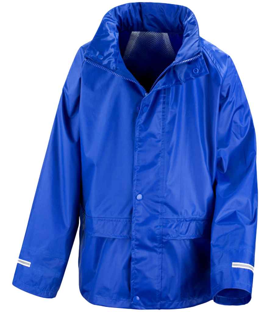 Result - Core Kids Waterproof Rain Suit - RS225B BLK 3-4