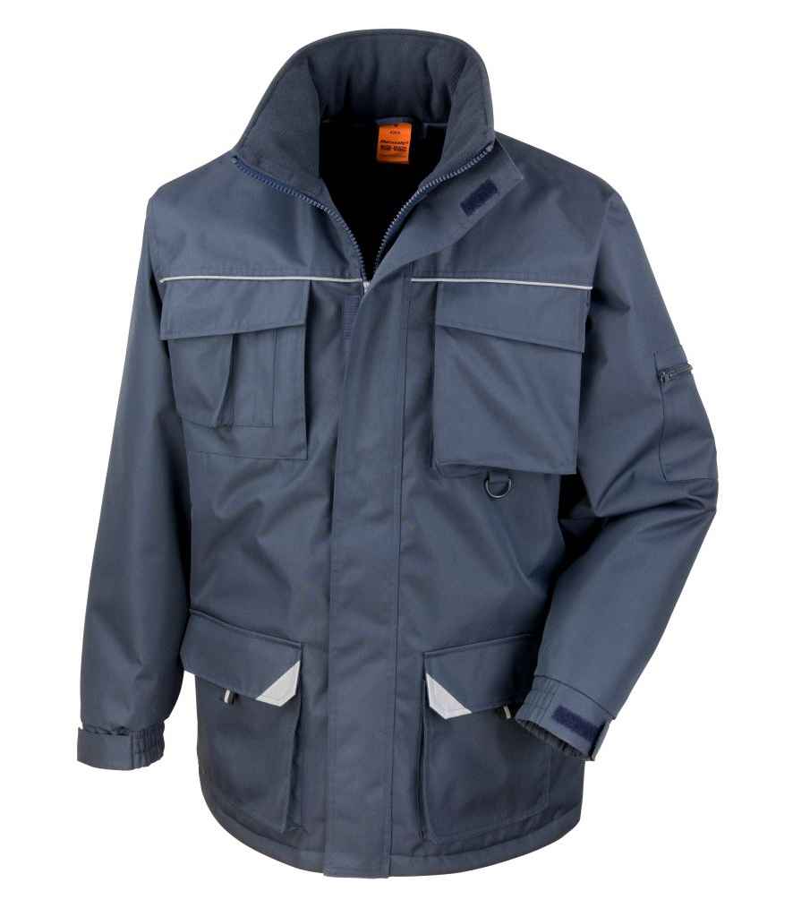 Result - Work-Guard Sabre Long Coat - RS301 BLK XS