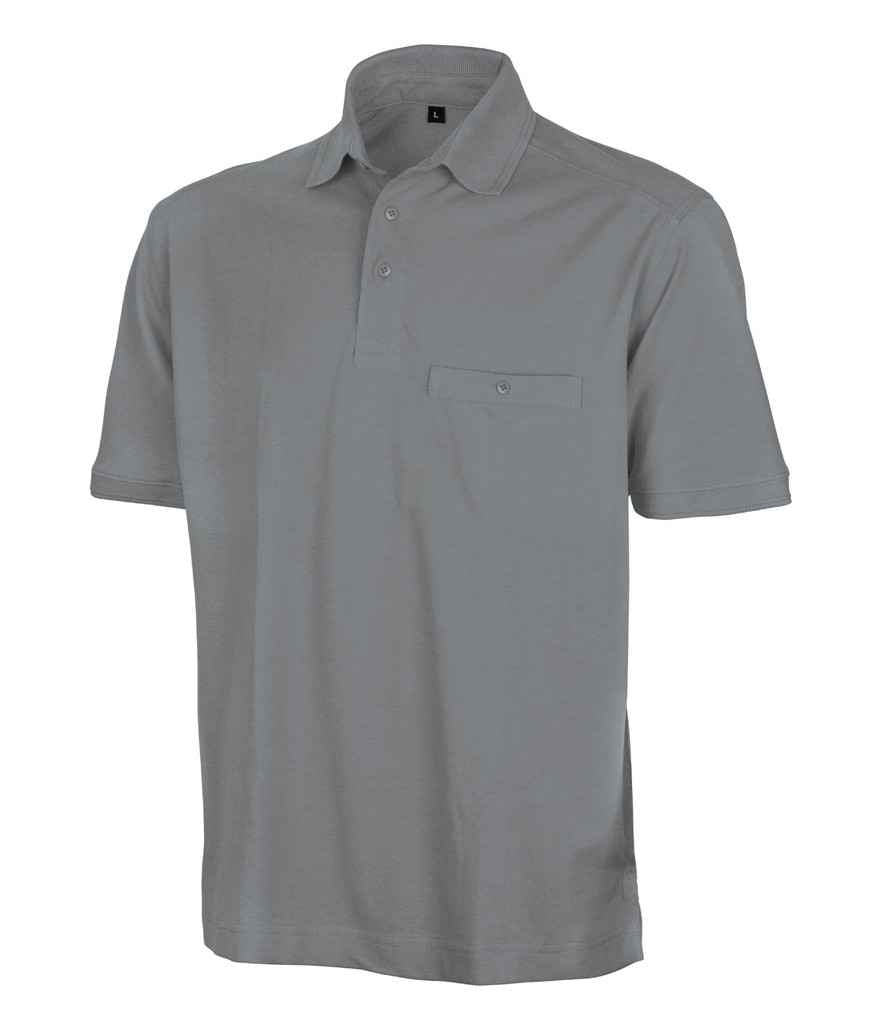 Result - Work-Guard Apex Pocket Piqué Polo Shirt - RS312 BLK XS