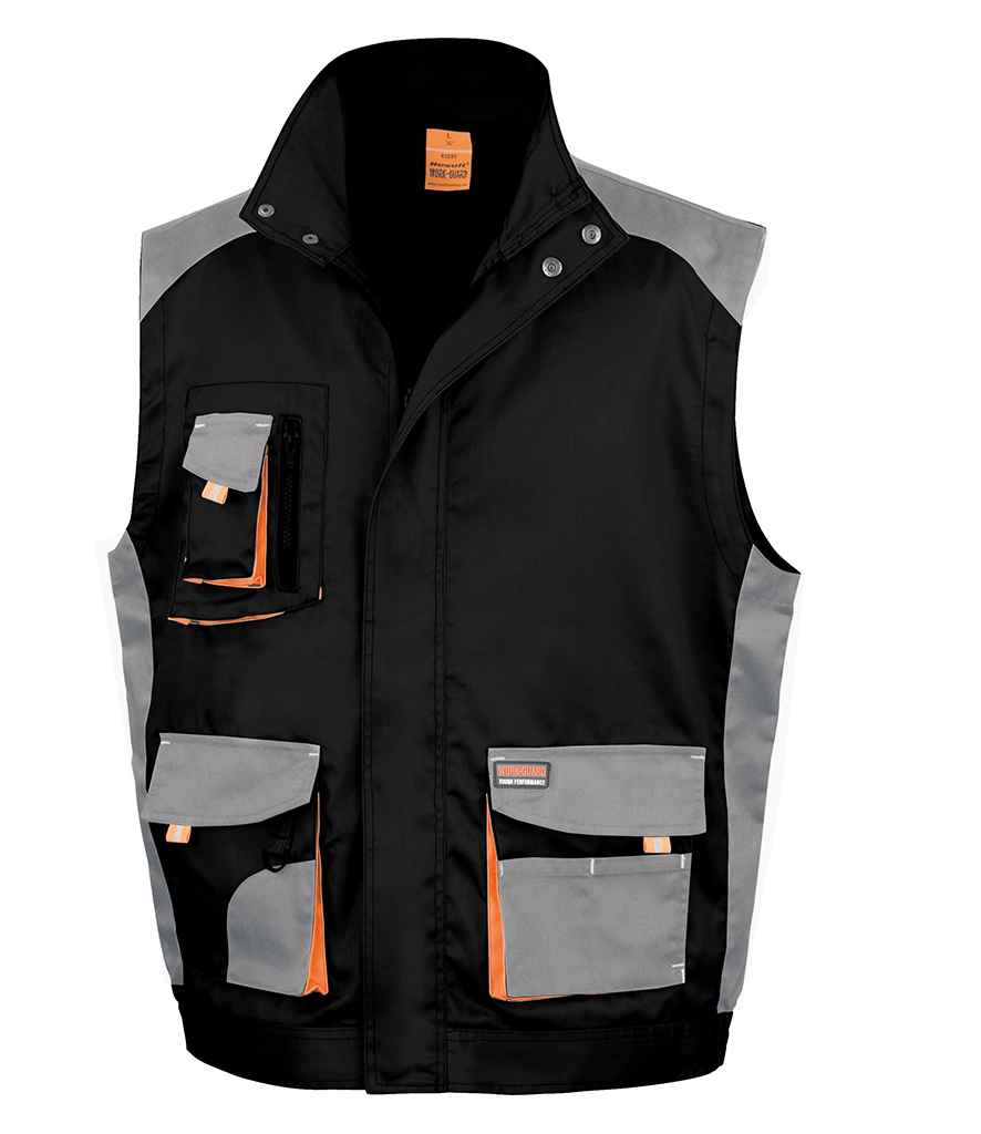 Result - Work-Guard Lite Gilet - RS317 BK/GY XS