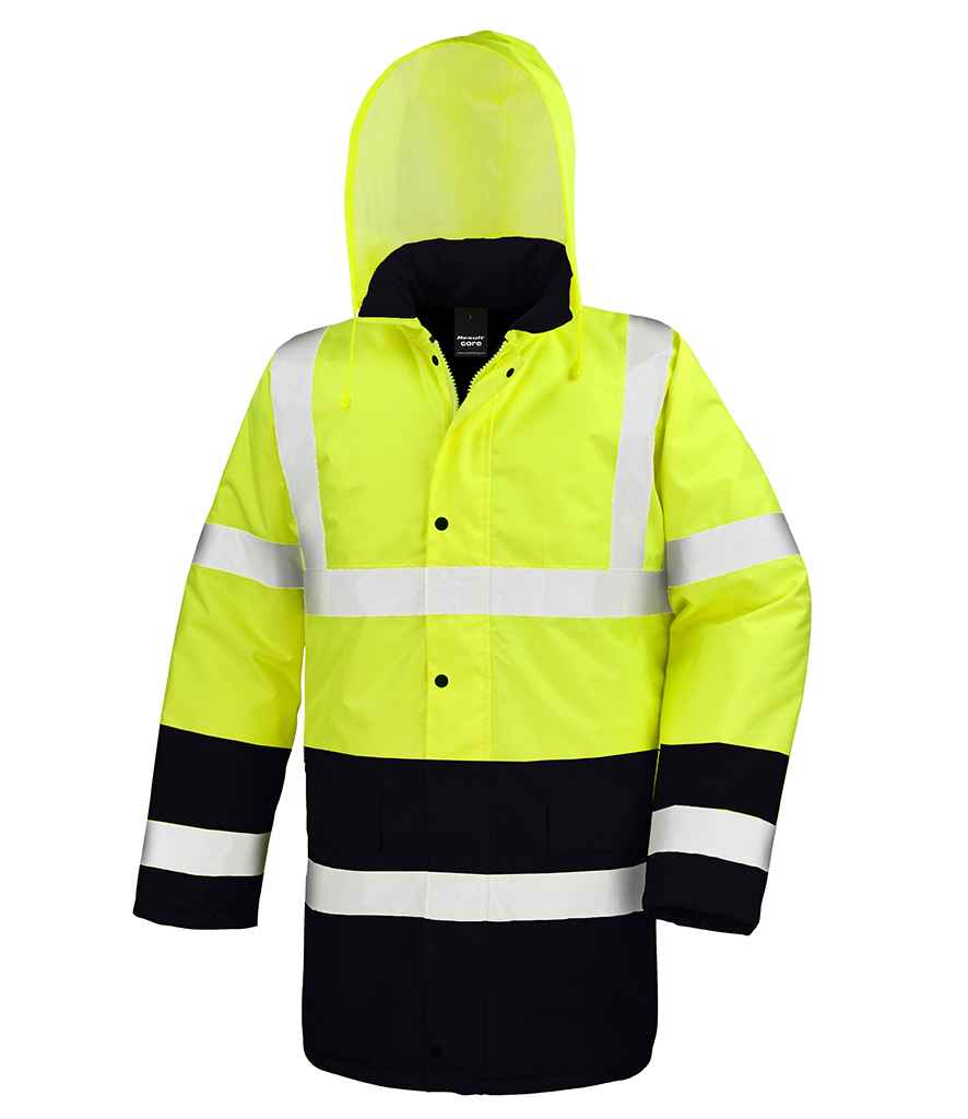 Result - Core Motorway Two Tone Safety Jacket - Pierre Francis
