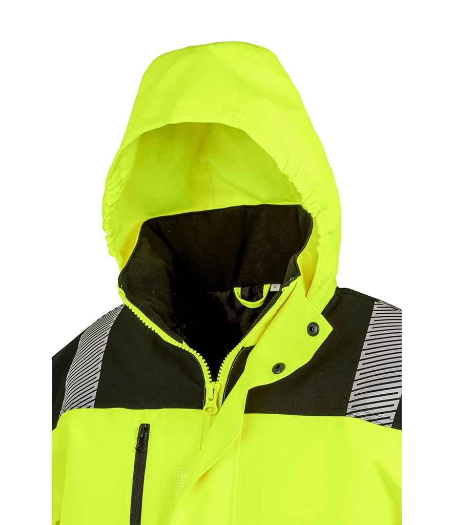 Result - Safe-Guard Extreme Tech Printable Soft Shell Safety Jacket - Pierre Francis