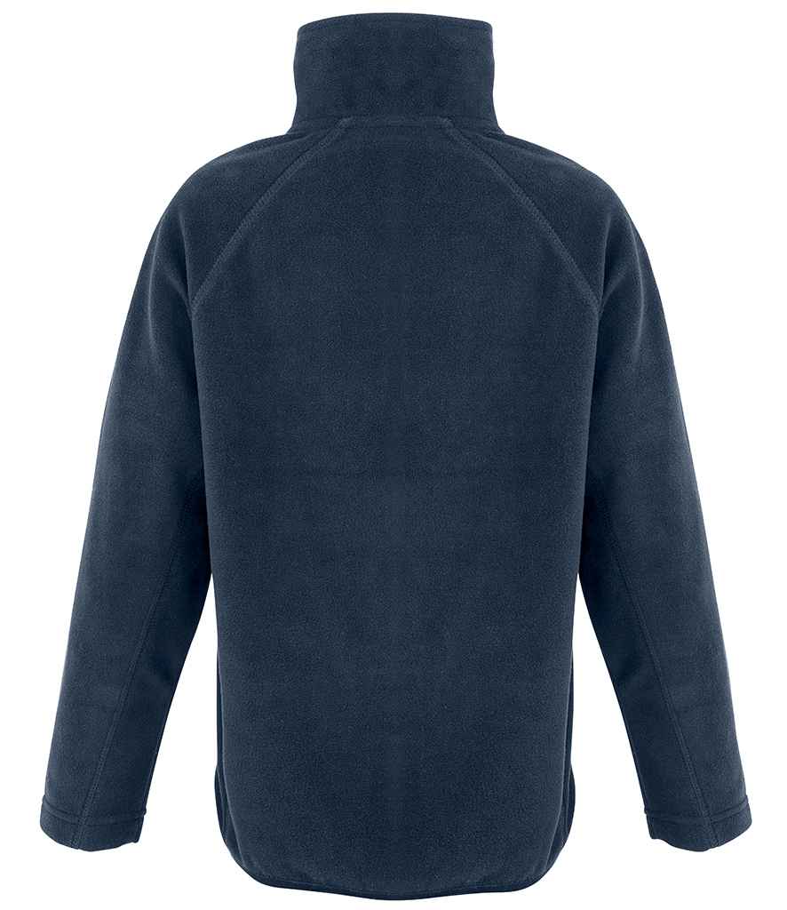 Result - Genuine Recycled Kids Zip Neck Micro Fleece - Pierre Francis