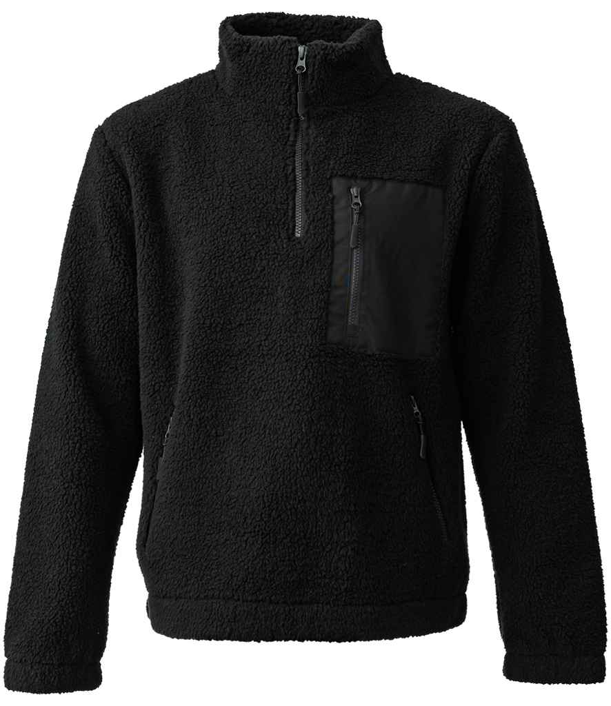 Ravine - Unisex 1/4 Zip Borg Fleece