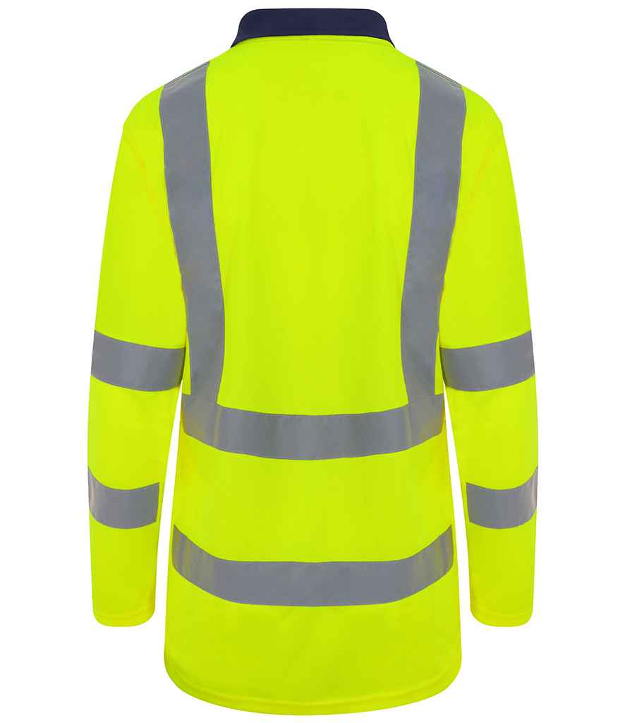 Pro RTX - High Visibility Long Sleeve Polo Shirt - Pierre Francis